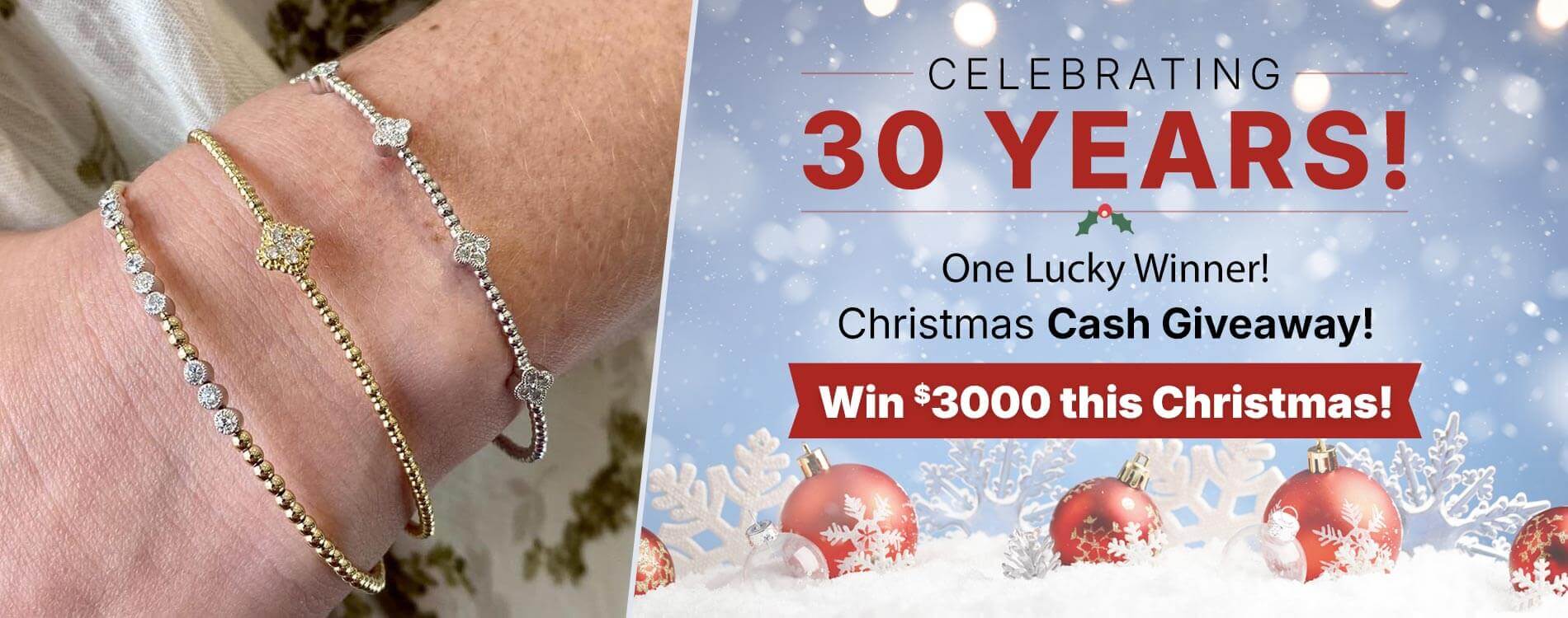 Celebrating Thirty Years with a Giveaway at Showcase Jewelers