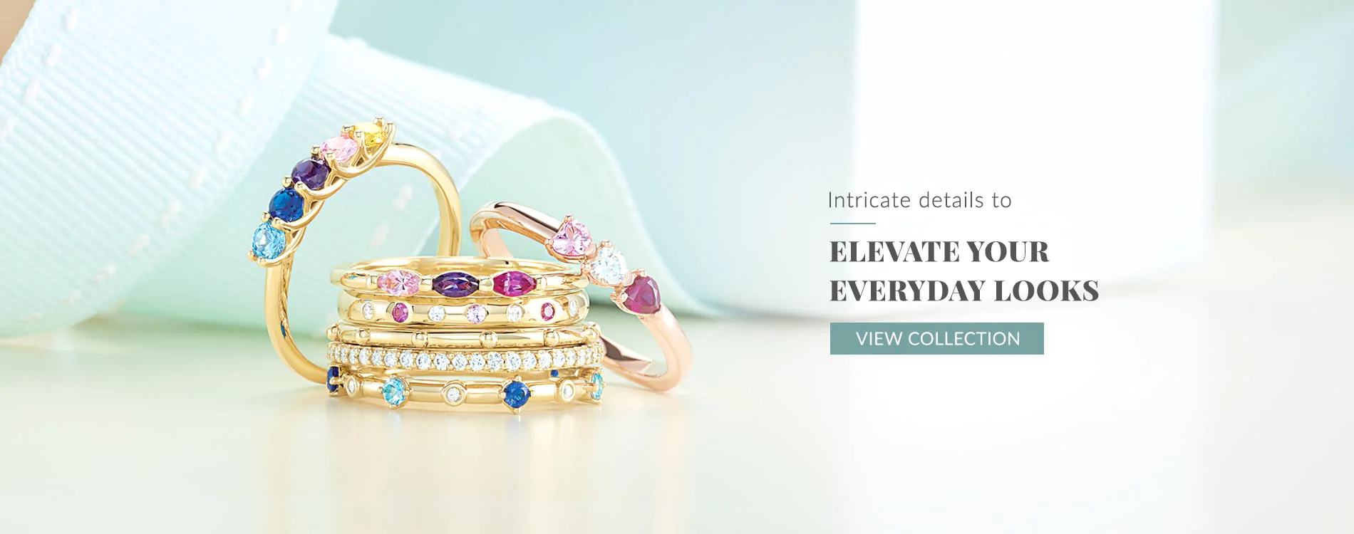 Stackable rings at Showcse Jewelers